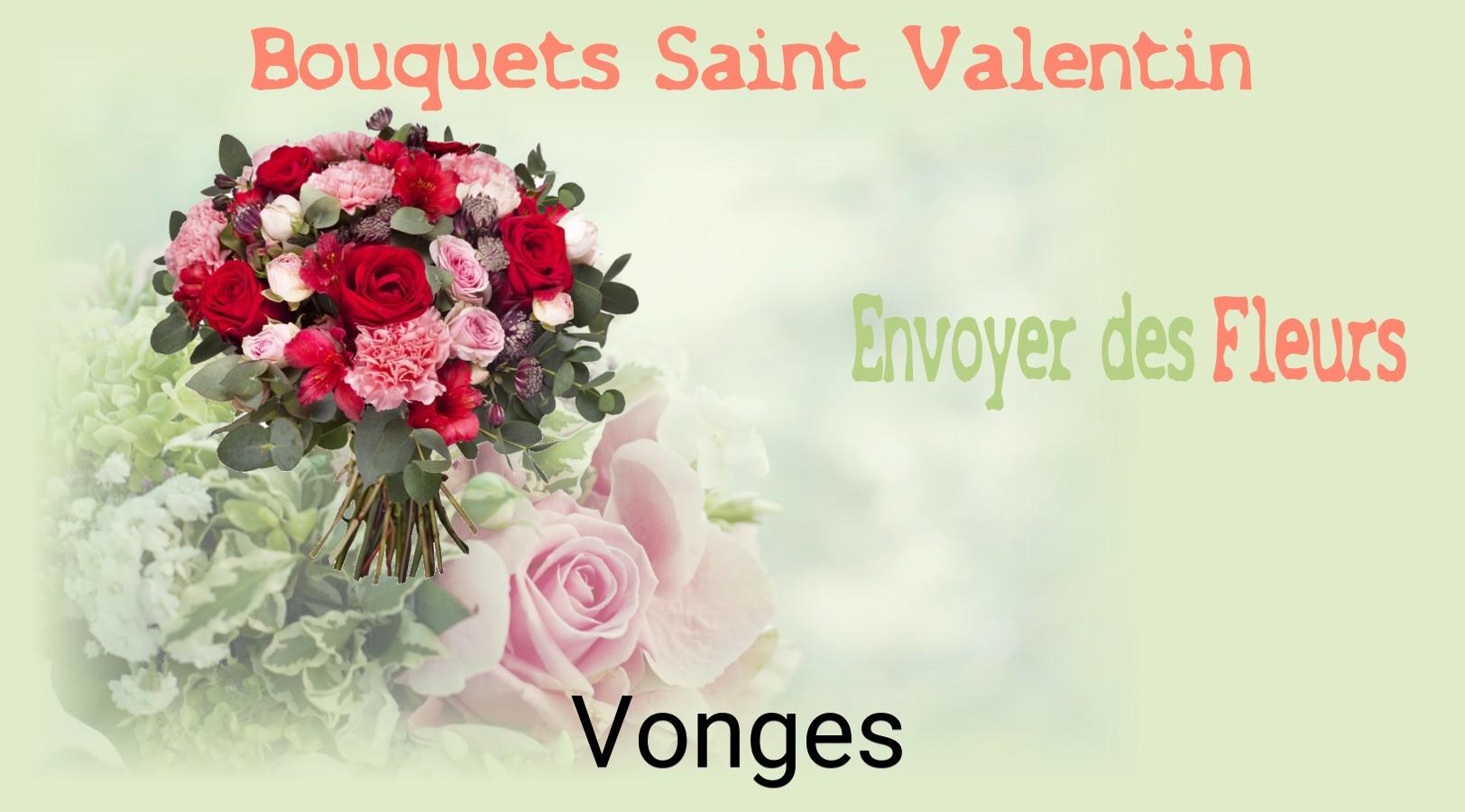 Roses de Saint-Valentin livrées à Vonges